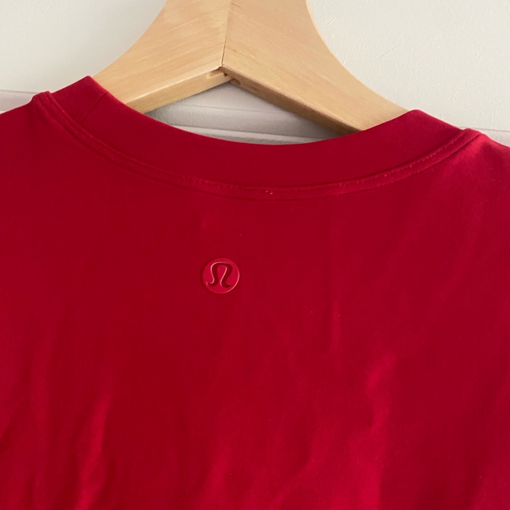 Womens Lululemon All Aligned Midi Dress Size 4 Dark Red New - Picture 5 of 5